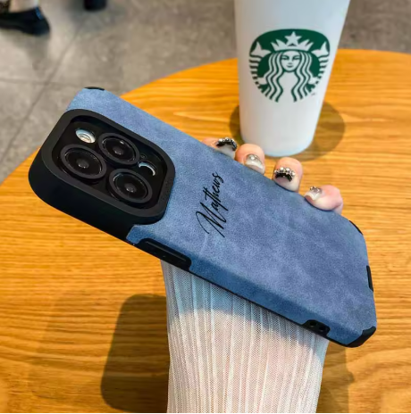 Ellecase™ Coque en cuir d'agneau personnalisée