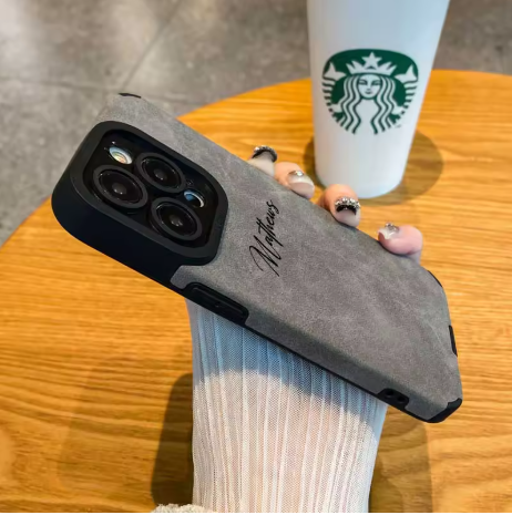 Ellecase™ Coque en cuir d'agneau personnalisée