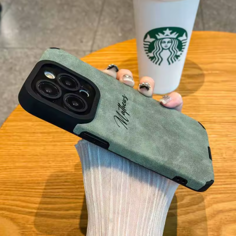 Ellecase™ Coque en cuir d'agneau personnalisée
